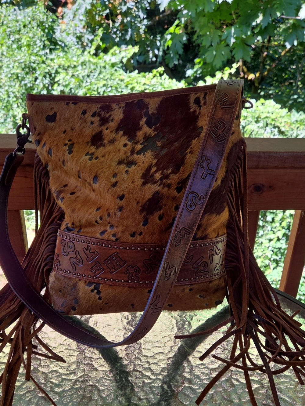 American Darling Fringe Hair Concealed Carry Bag